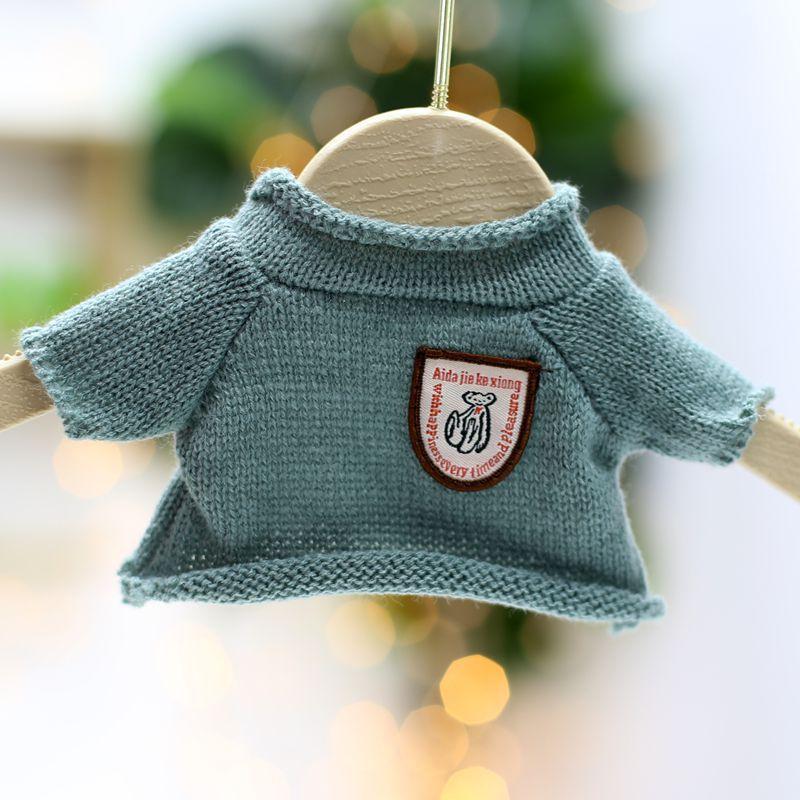30cm Teddybär Bär Zubehör Zubehör Puppe Puppe Kleidung ersetzen Plüschtiere Pullover Pullover Zubehör brand gray sweater