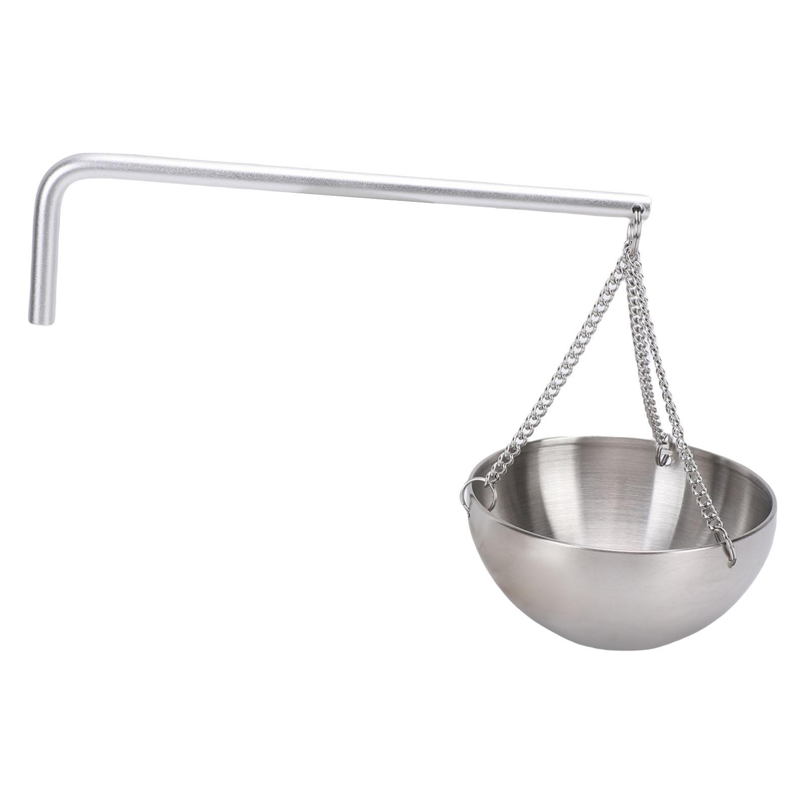 Sauna Aromatherapie Schale Sauna Ölbecherhalter Edelstahl Ätherisches Öl Duft Diffusor Schale für Sauna Spa Semi