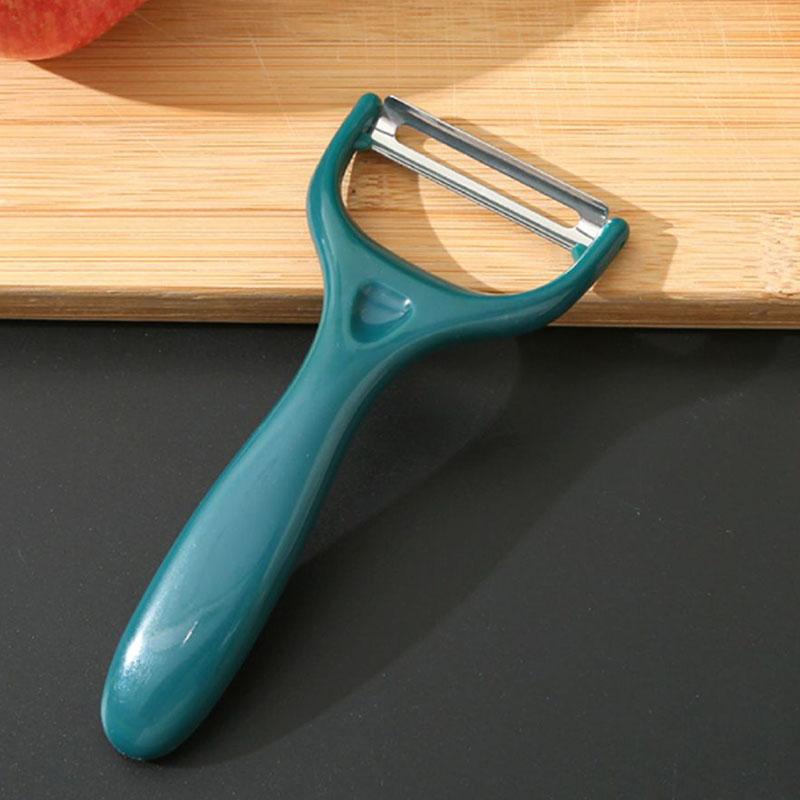 Gemüseschäler aus Edelstahl, multifunktionaler Kartoffelschäler, Obst- und Kartoffelschneider, Gemüseschredder für Küchenzubehör, Kochutensilien