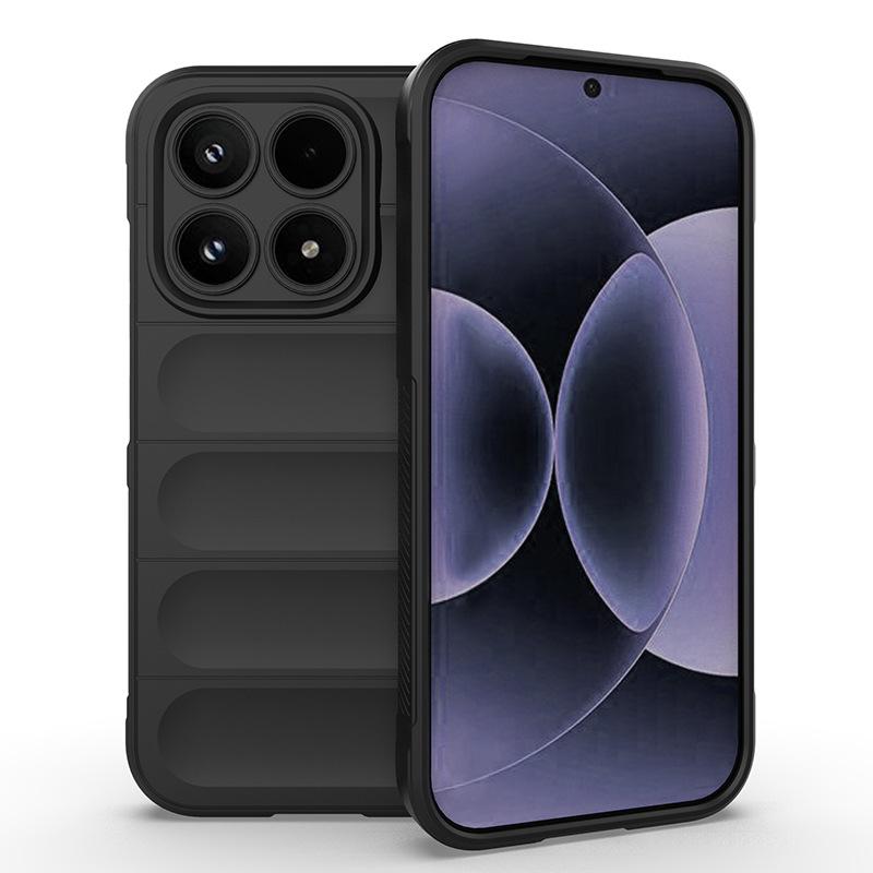 Xiaomi 17 Handyhülle, Weiche TPU Stoßfeste Handyhülle für Xiaomi 17 black