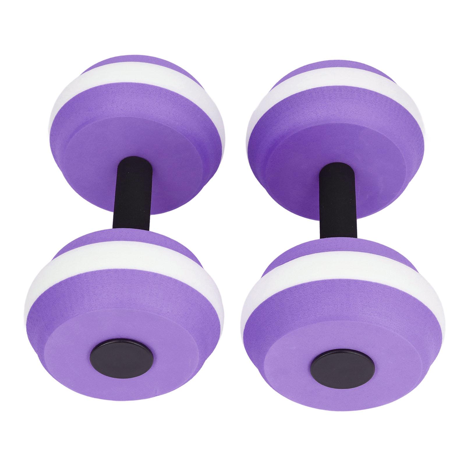 2 STÜCKE Wasserhanteln EVA Schwimmhantel Fitness Hanteln Ausrüstung für Wasser-Aerobic-Übungen