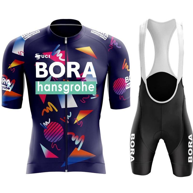 Herren Fahrradbekleidung Uniform Komplett 2025 Herrenhose Gel Fahrradausrüstung Jersey Mann Sommerkleidung MTB Shorts Set Asian size - XS