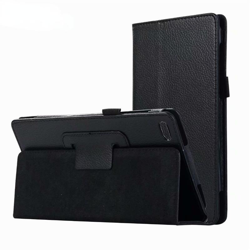 Fall Für Lenovo Tab M7 Fall PU Leder Flip Stand Abdeckung Für Lenovo Tab M7 TB-7305F TB-7305I TB-7305X 7,0 zoll Tablet Fall Funda schwarz