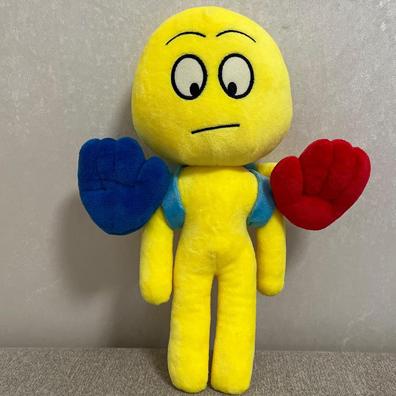 Neues Poppy's Playtime Kapitel 5 Plüschkostüm 1006 Spieler und Everly Lily Horror Spiel Weiche Puppe Kindergeburtstag Fan Sammlung Geschenk Heimdekoration 28cm gelb