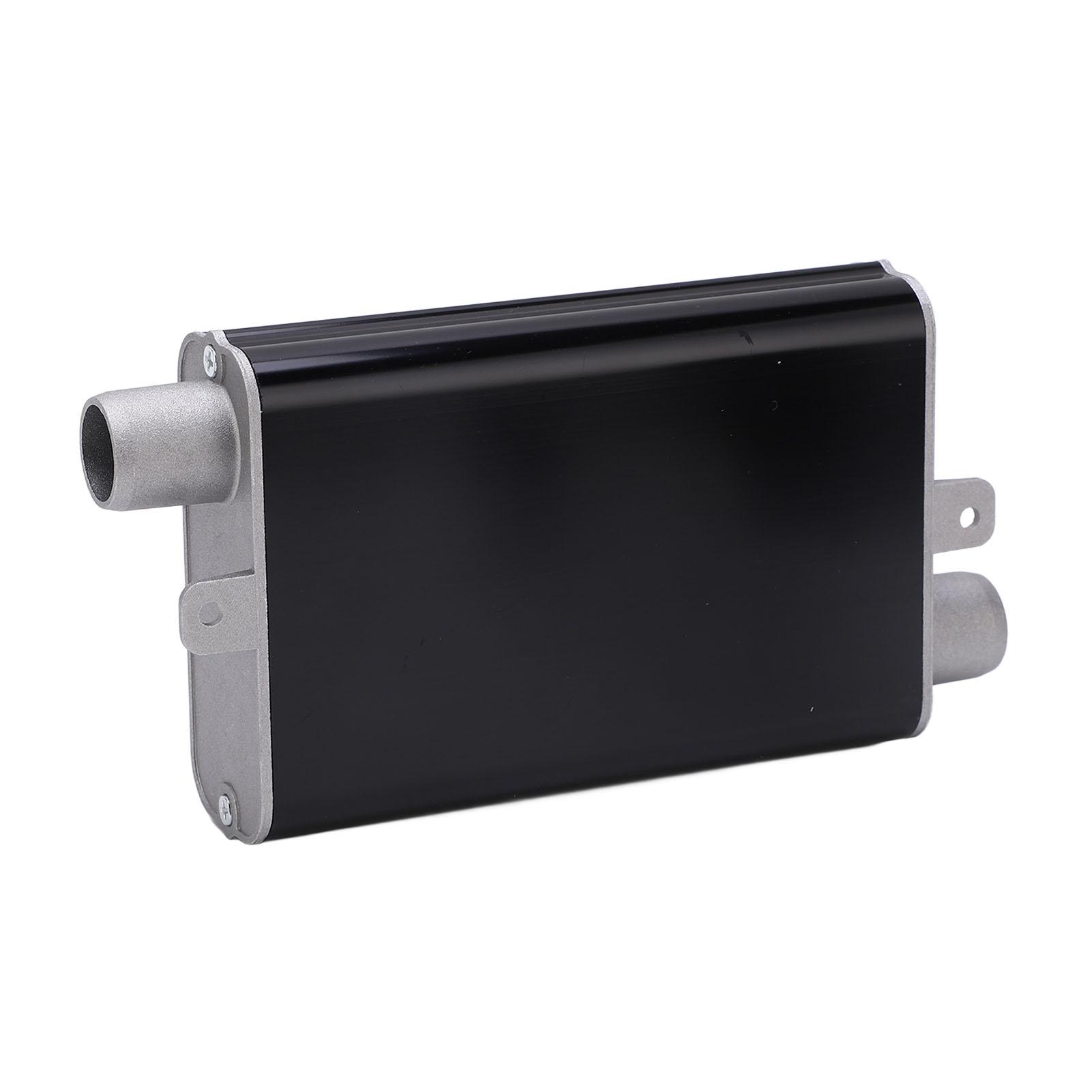 24mm Standheizung Auspuffrohr Schalldämpfer Aluminiumlegierung Gerade Heizung Schalldämpfer für Eberspacher schwarz