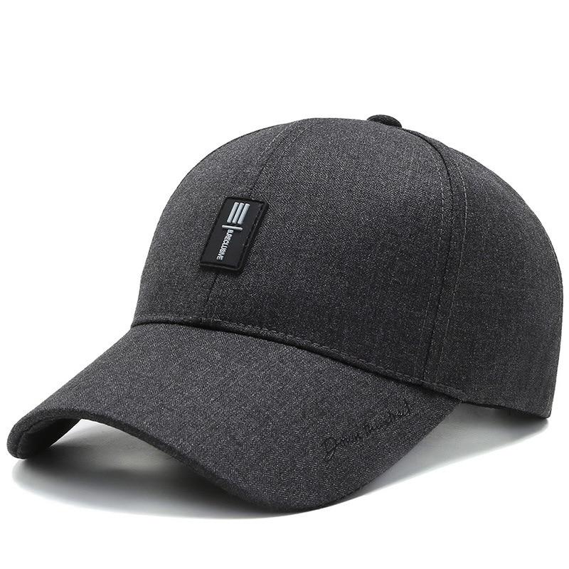 NORTHWOOD Baseball-Caps für Herren, Herren-Cap, Dad-Mütze, Trucker-Cap, Sport-Cap, 56–60 cm Adjustable 56-60 cm dunkelgrau