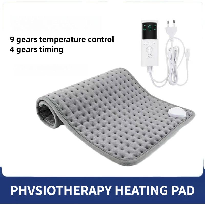 Multifunktionale Heizdecke Tragbares Warmkompressen Heizkissen Haushalts Körperwärme Decke Taillenstützgürtel 30*40CM gray