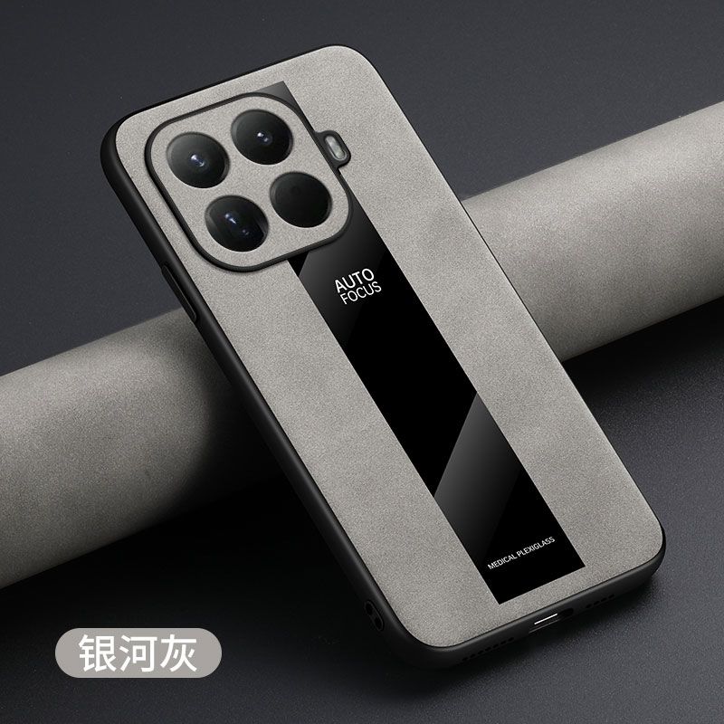 Für Xiaomi 17T Pro Hülle Neue Fortgeschrittene Luxusleder Für Magsafe Magnetische Halterung Rutschfeste Rückseite Für Xiaomi 17T Schale Stoßstange Xiaomi 17T graue