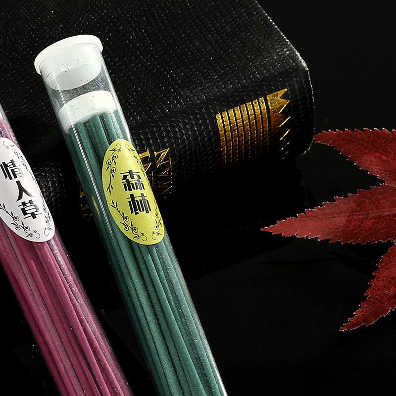 50 Sticks pro Box, natürliches Aroma, Gewürze für den Innenbereich, Sandelholz, saubere Luft, Räucherstäbchen, Aromatherapie, Duft, Gewürze, frische Luft Forest