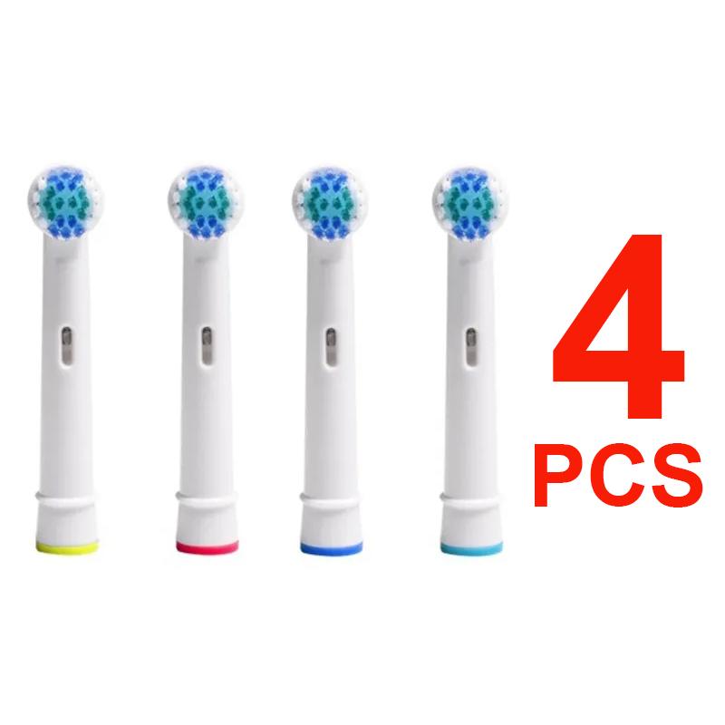 4 Stück Ersatzbürstenköpfe für Oral B Sensitive Clean SB-17A SB-17A 4pcs