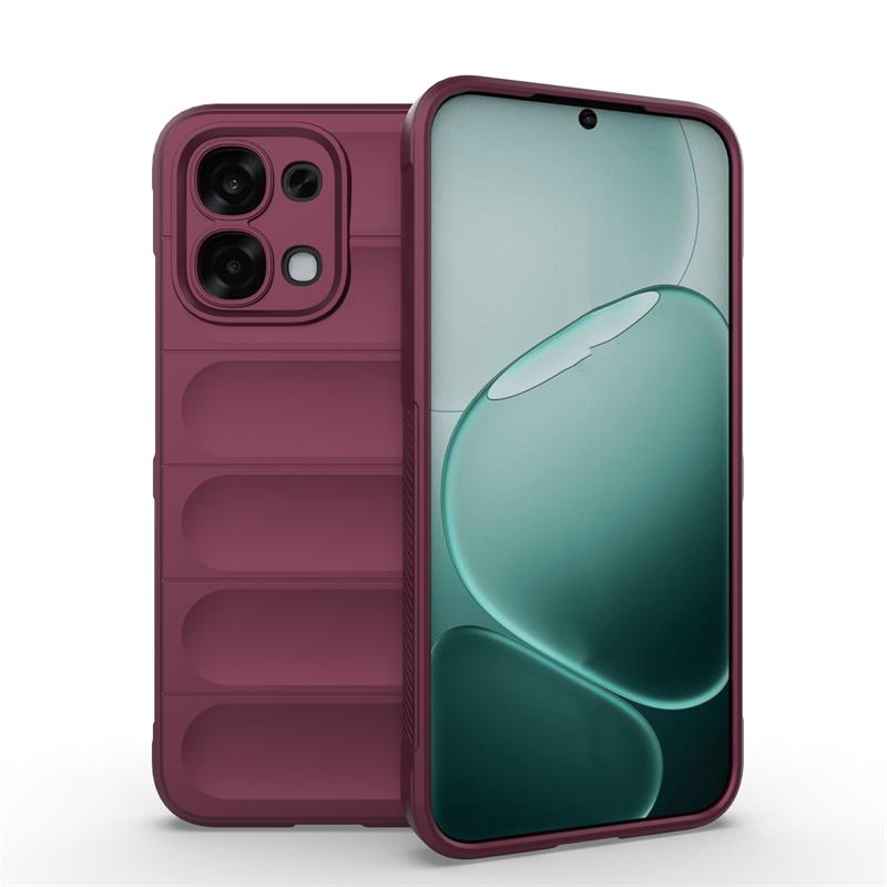 Vollständige Abdeckung für Oppo A6 Pro Hülle Stoßfest Stoßfest Weiches Silikon Vollständige Rückseite Hülle für Oppo A6 Pro Hülle für Oppo A6 Pro Abdeckung Oppo A6 Pro 5GGlobal gray