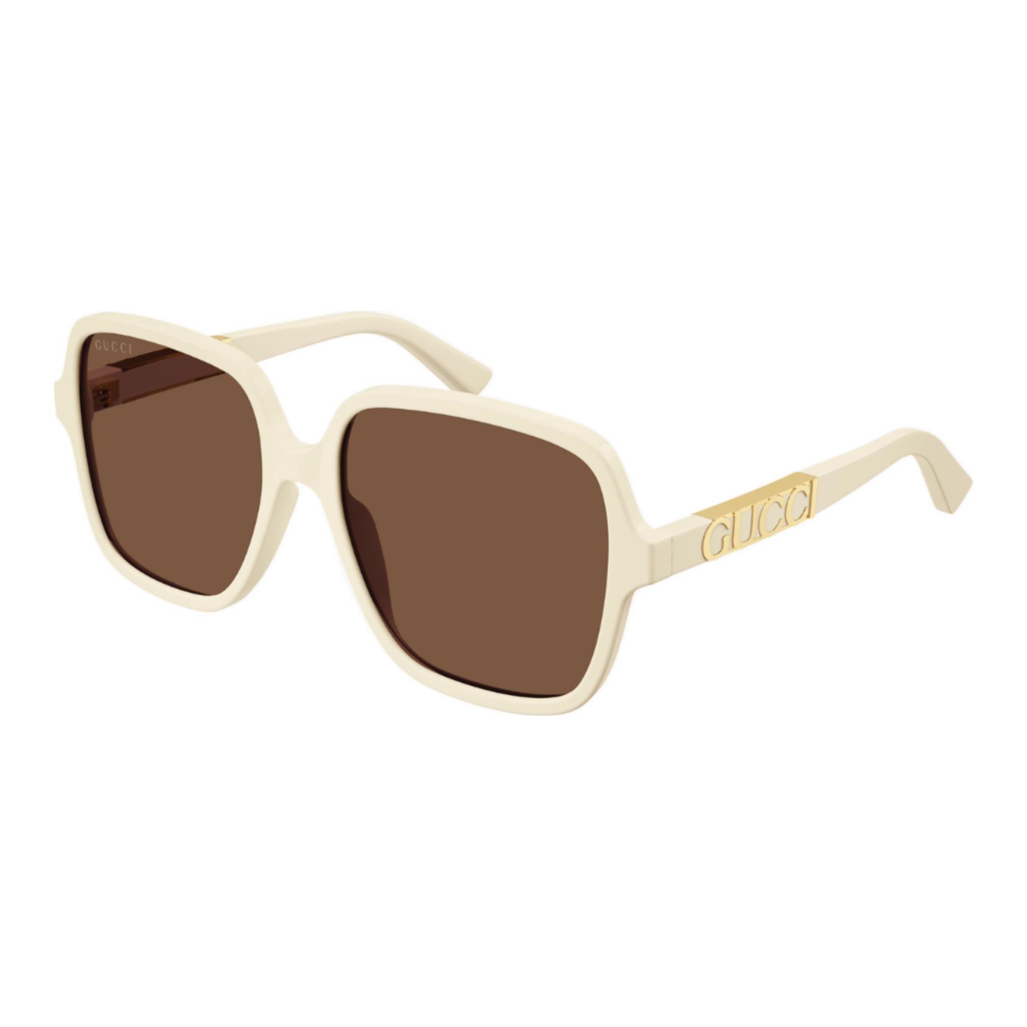 Gucci Klassische Mode Quadratische Sonnenbrille Unisex-Sonnenbrille GG1189SA-005-59 Dust Bag+Eyeglass Case (Random Color)