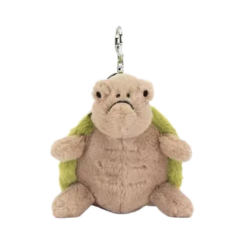 Original Herr. Timmy Turtle Anhänger Schlüsselanhänger süße Mädchen Tasche Puppe Plüsch Spielzeug Schlüsselanhänger süße Schildkröte Plüsch Spielzeug Baby Puppe Geschenke