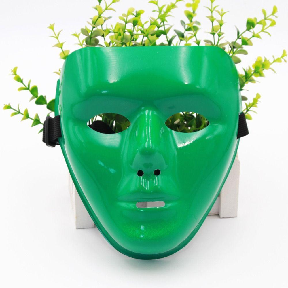 Phantomtänzer Maske Karneval Kostüm Requisiten Foto Requisite Abschlussball Party Zubehör Vollgesichtsmaske Party Cosplay Requisiten Halloween Masken grün