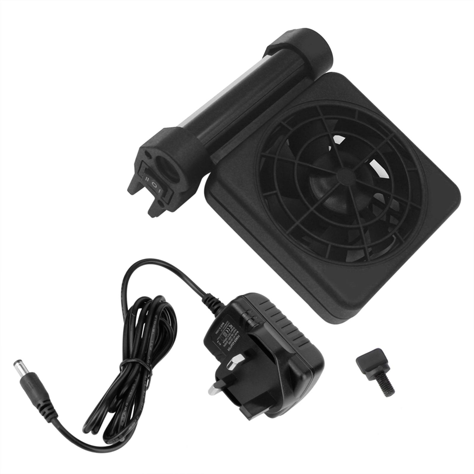 Aquarium-Lüfter für Aquarium-Aquarium-Dekoration, Zubehör, Wärmeableitungslüfter Single Sided