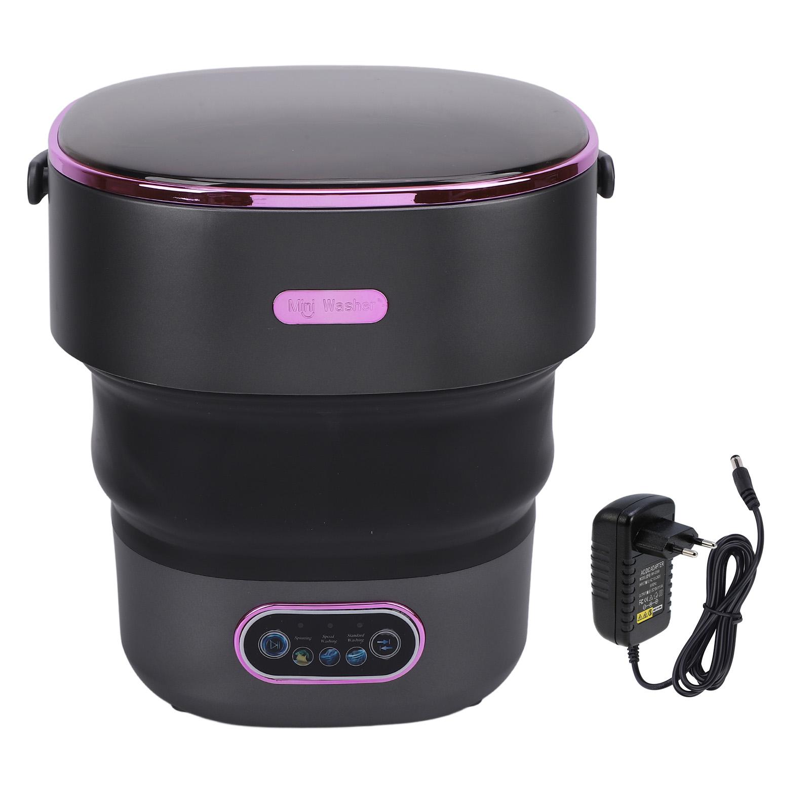 Faltbare Waschmaschine mit Ablaufschlauch, 13 l, vollautomatische Mini-Waschmaschine für Wohnungen