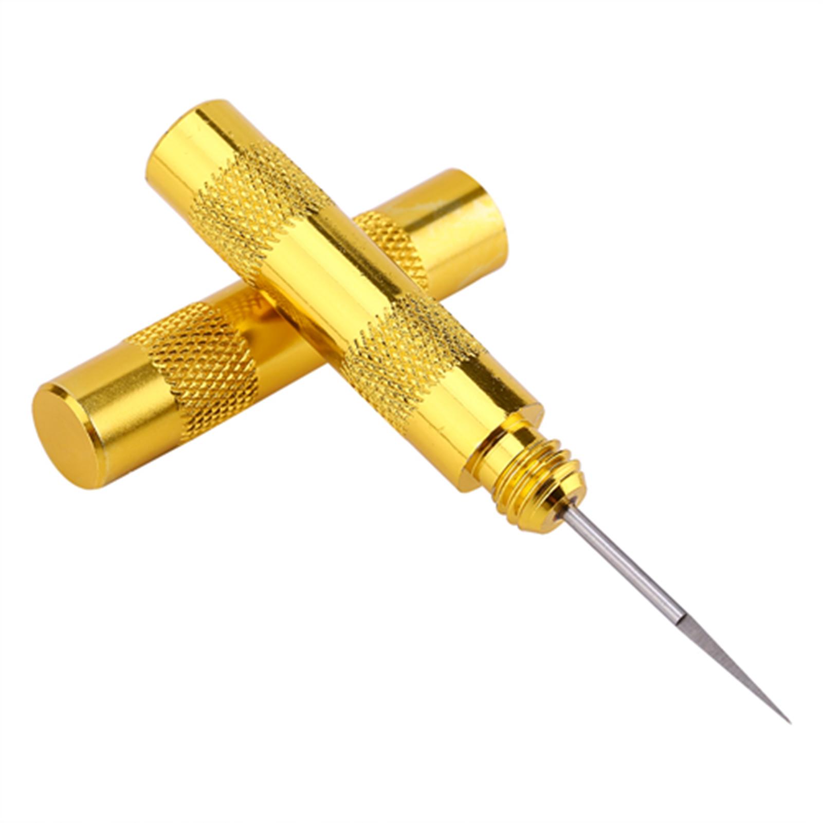 Airbrush-Spritzpistole Reinigungs-Reparatur-Werkzeug Edelstahl Nadel & Pinsel Set Arche