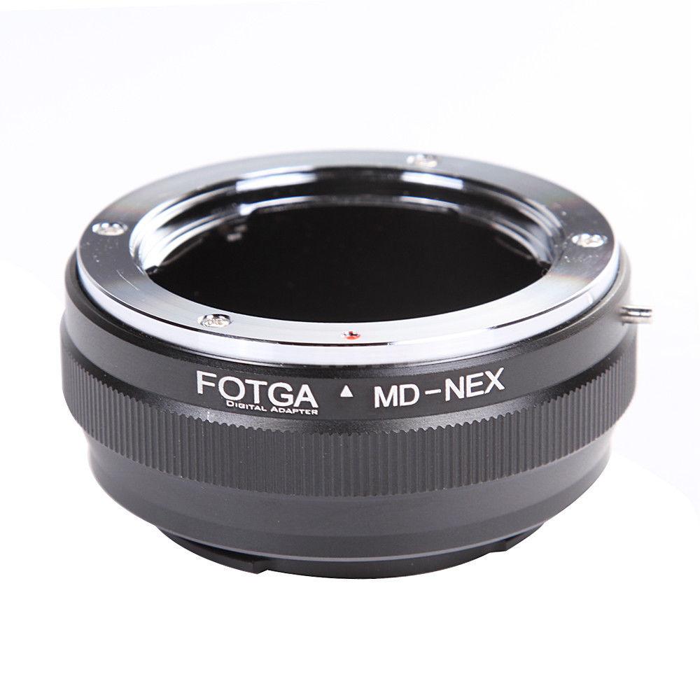 MD-NEX-Adapterring für Minolta MC/MD-Objektiv auf Sony NEX-5 7 3 F5 5R 6 VG20 E-Mount schwarz