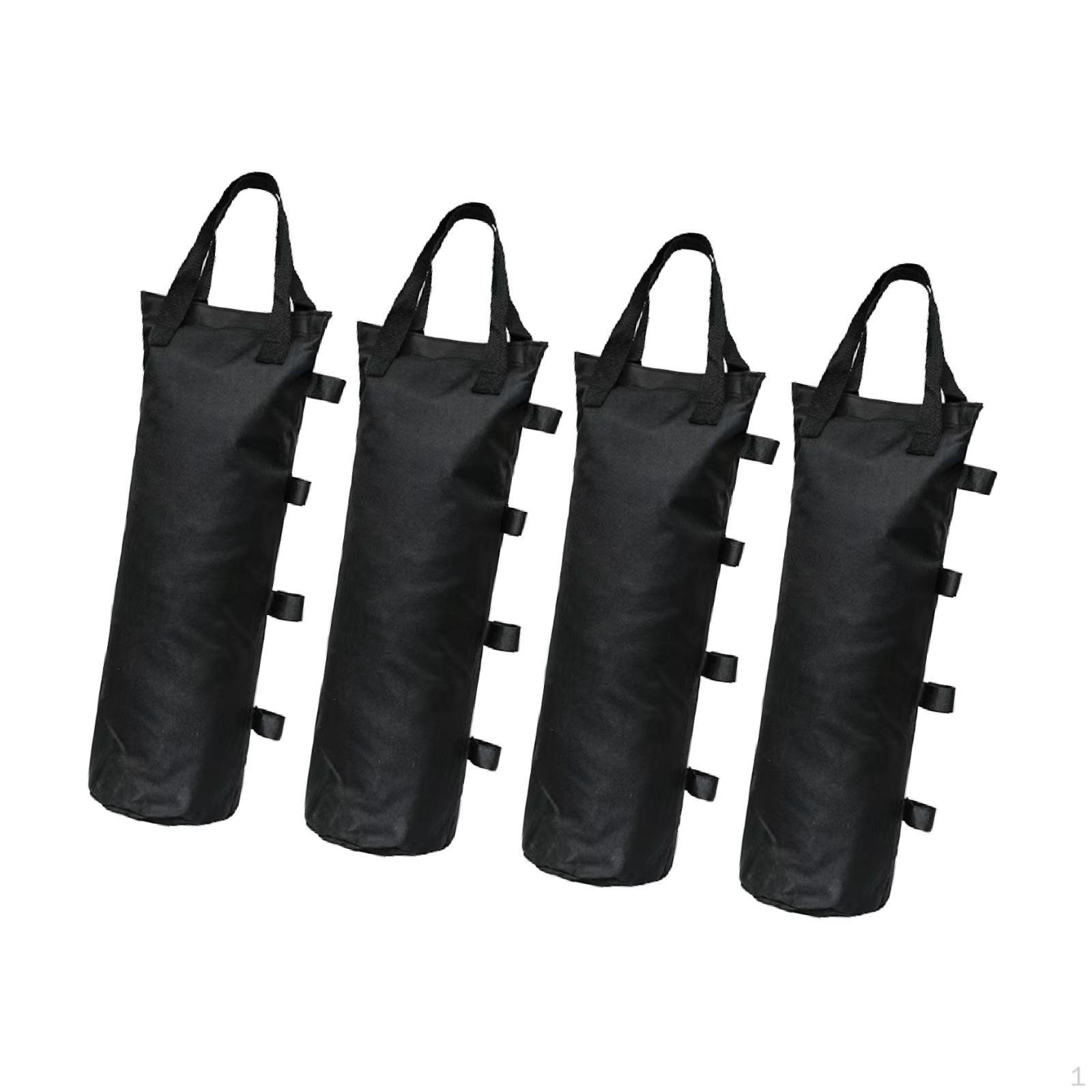 4 stück Baldachin Gewichte Sand Taschen Winddicht mit Griffen Sandsack Gewicht für Trampolin Terrasse Double Handles