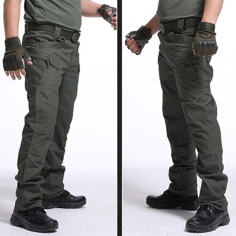 2021 männer Leichte Taktische Hosen Atmungsaktive Sommer Casual Armee Militärische Lange Hosen Männlichen Wasserdichte Quick Dry Cargo Hosen XXXXL armee grüne