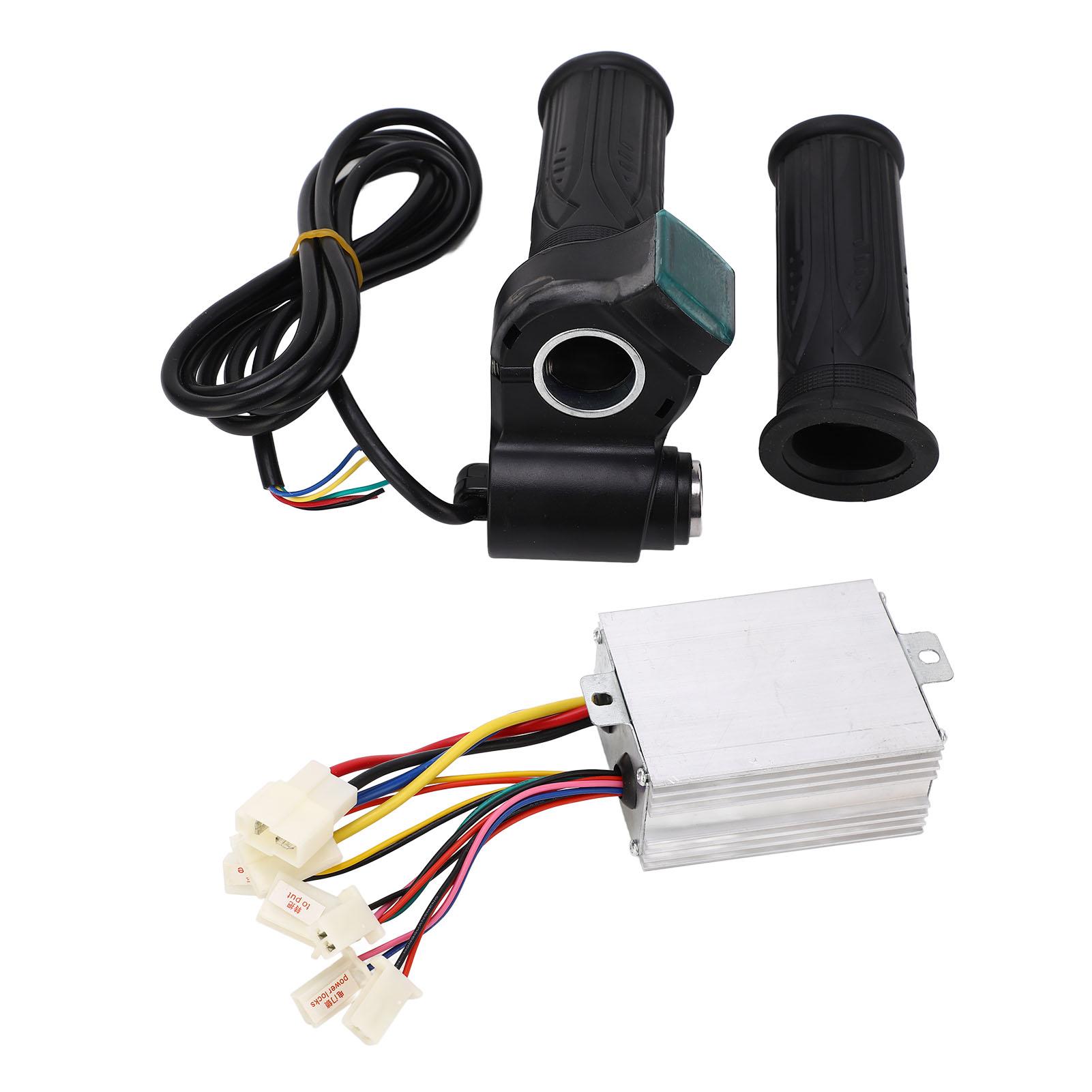 Fahrradmotor-Controller-Kit 48V 350W Leistungsanzeige Mehrfachschutz Bürstenmotor-Controller mit