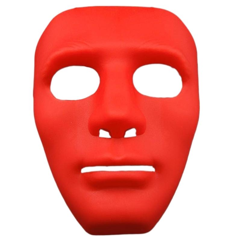 Maskenball Maske Vollgesicht, Maskenball Dekorationen Maske für Damen Herren Halloween Maskenball Verkleidungen Karneval Partys rot