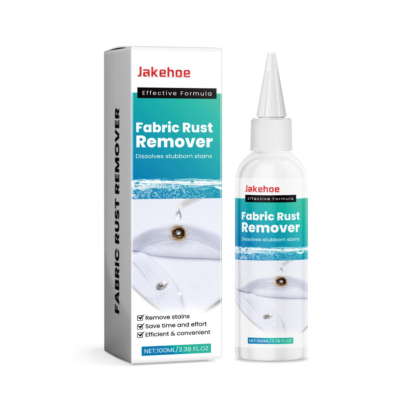 Stoff Rostentferner Kleidungsstück Hartnäckige Fleckenreiniger Wasserlose Kleidung Reinigung Kleidung Rostfleck Reinigen Kleidung Reinigungsmittel 100ml Boxed