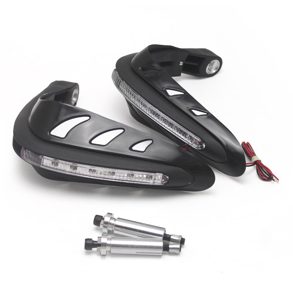 1 Paar Universal Motorrad Handschützer Motocross Handschützer Eins schwarz