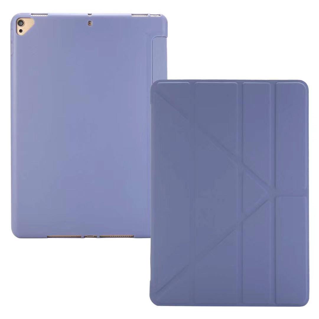 Y-Faltständer-Abdeckung für iPad Air 2 Air 4 Hülle für iPad 7. 8. 9. Generation Hülle 10.2 für iPad Pro 11 2021 Air 5 102 Hülle Abdeckung iPad5/6 9.7' violett