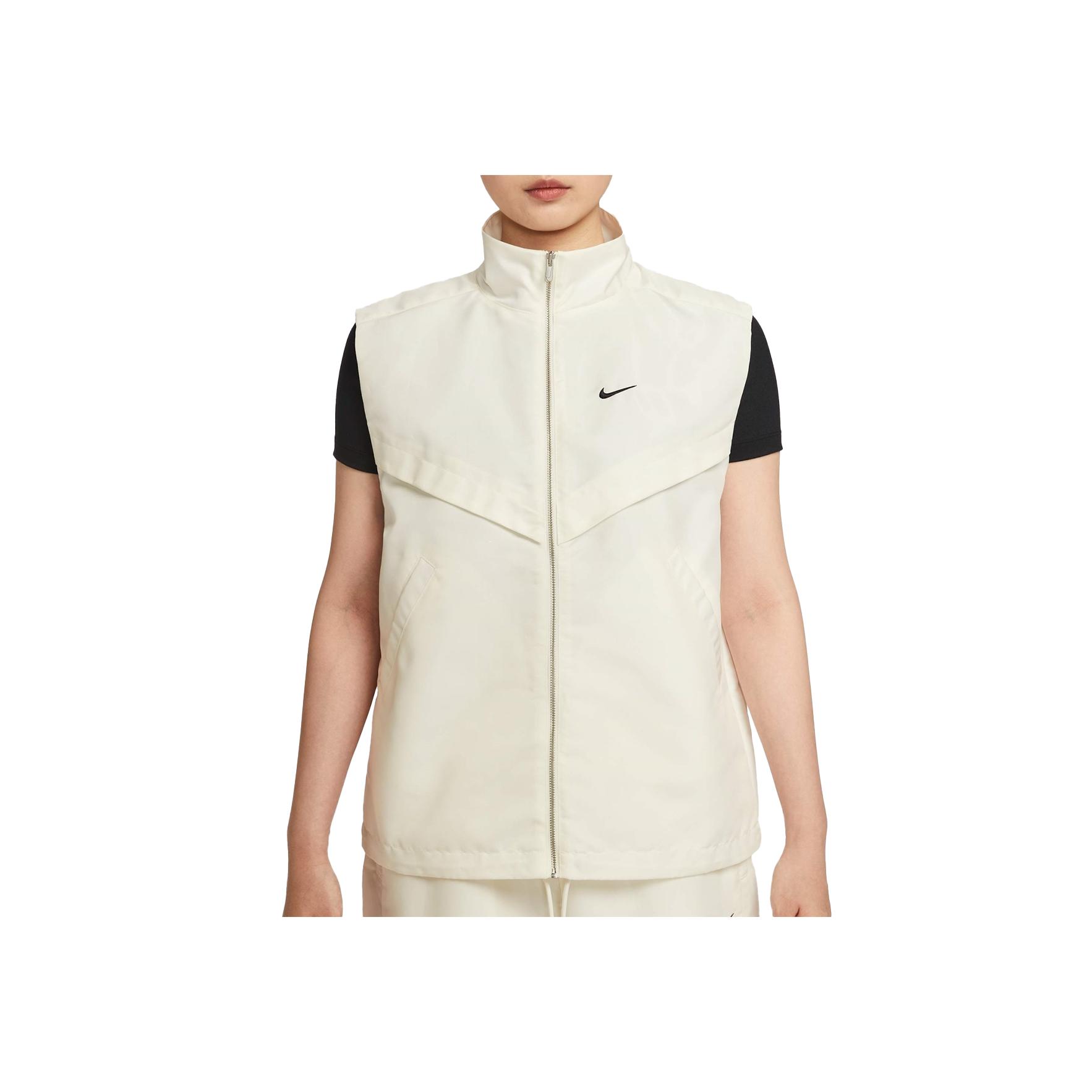 Nike Atmungsaktive Stehkragen Sportliche Freizeitweste Damen Westen HV2473133 M