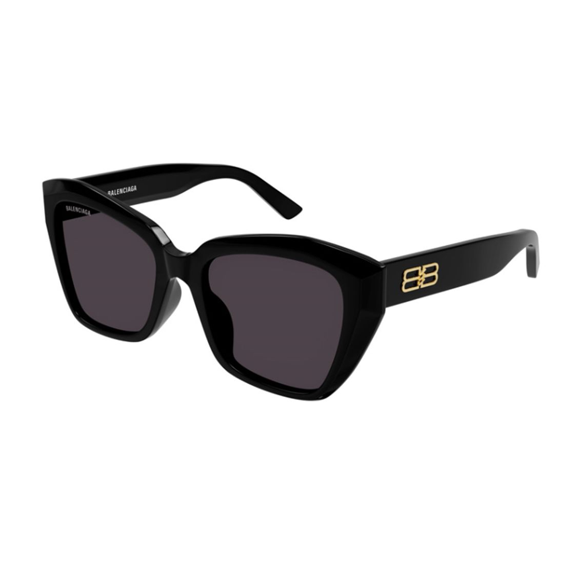 Balenciaga Leichte Bequeme Quadratische Sonnenbrille Unisex-Sonnenbrille BB0273SA-001 Basic Packaging-Eyeglass Case black