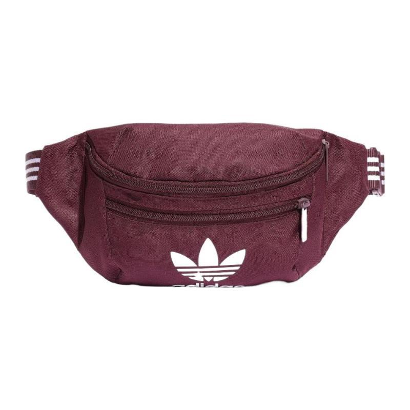Adidas Originals Schultertasche aus recyceltem Polyester, Crossbody-Tasche, Bauchtasche, Regular, Unisex, Kastanie, Adidas IL4816 kastanienbraun