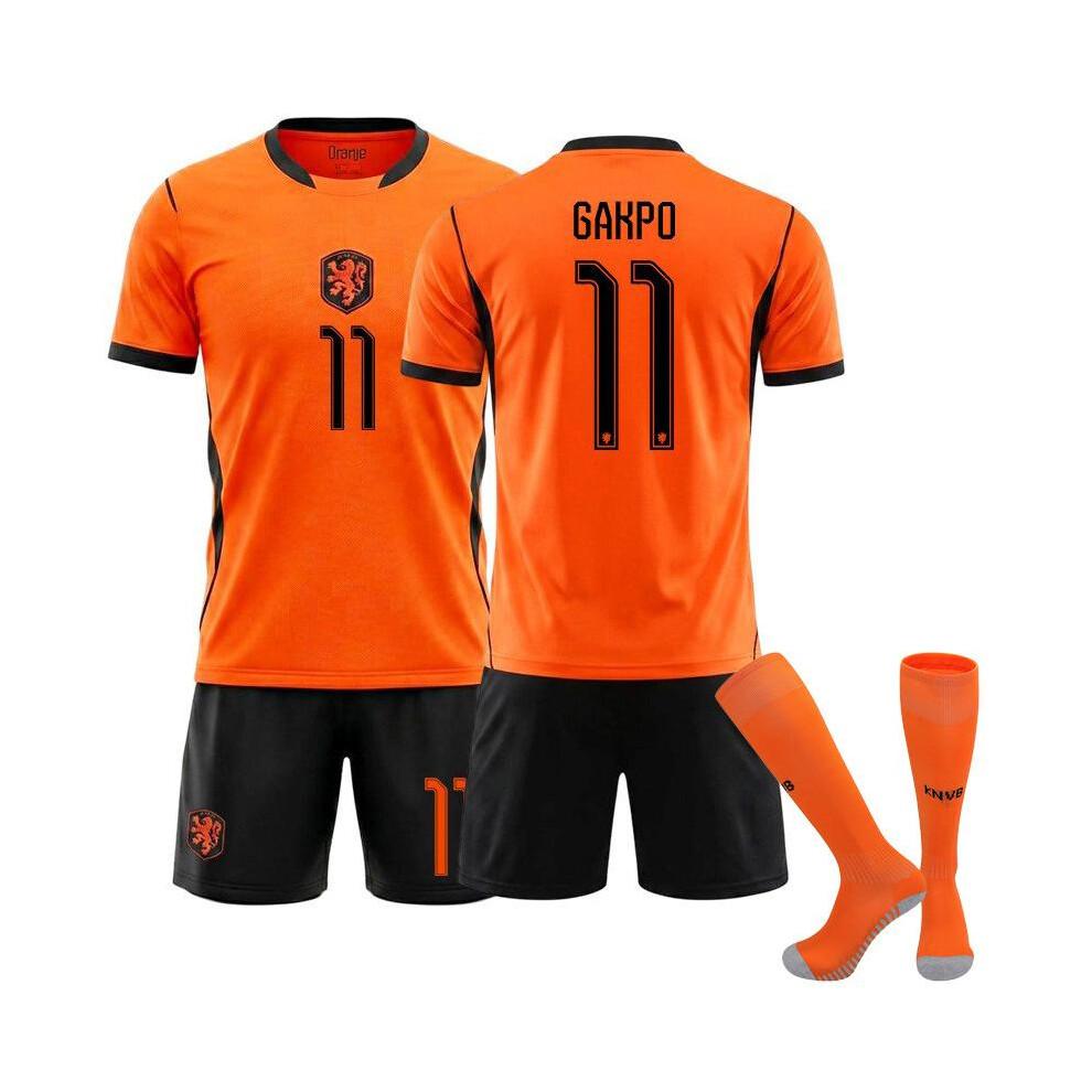 (11, 3XL) 26 FIFA Neue Saison Niederlande Trikot #11 Gakpo XL