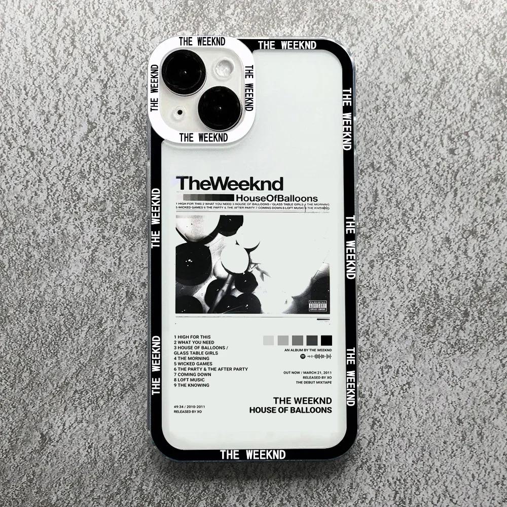 The Weeknd Minimalistisches Poster Handyhülle Für iPhone 17 16 15 11 12 14 13 Pro Max Mini X XS XR 7 Plus 16E Air Stoßfeste Hülle iPhone Air