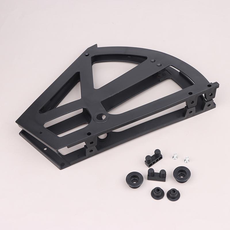 Schuhschrank Scharniere Zubehör Kunststoff Scharnier für Schuhe Rack Schublade Lagerung Regal Drehen Über Möbel Küche Hardware Fitting schwarz