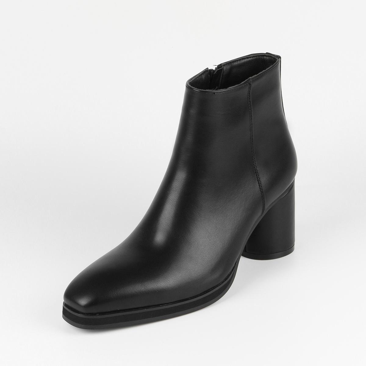Mode Hochwertige Chelsea Boots für Herren Mode Schwarz Business Stiefel Britischer Stil Klassische Hochhackige Stiefeletten Botas Para Hombre 42 schwarz