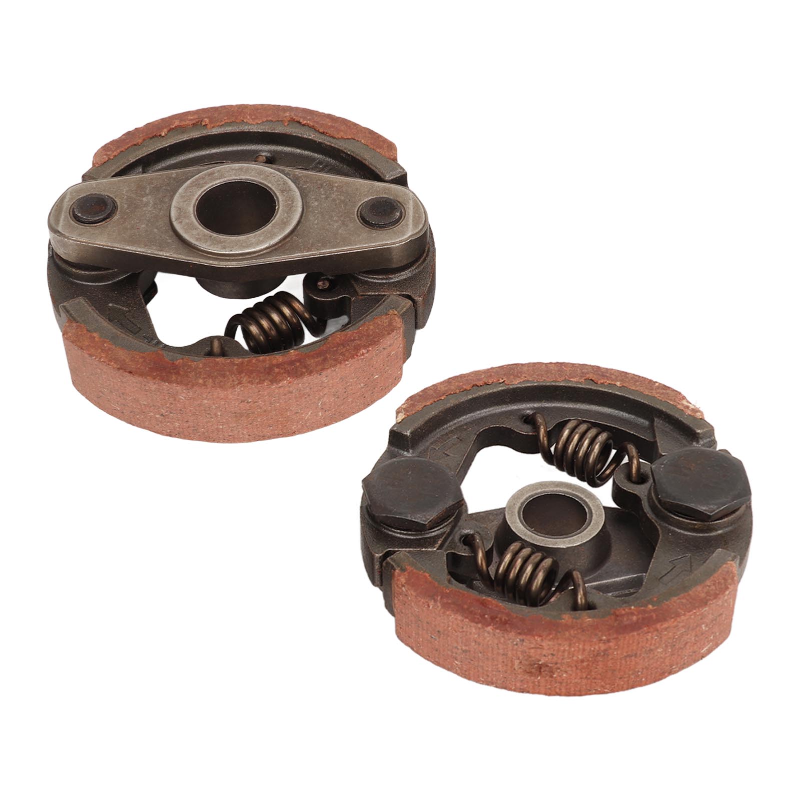 1 Paar Pocket Bike-Kupplung, rostfreier, hochfester Kupplungsbelag für Dirt Bike, 2-Takt, 49 cc