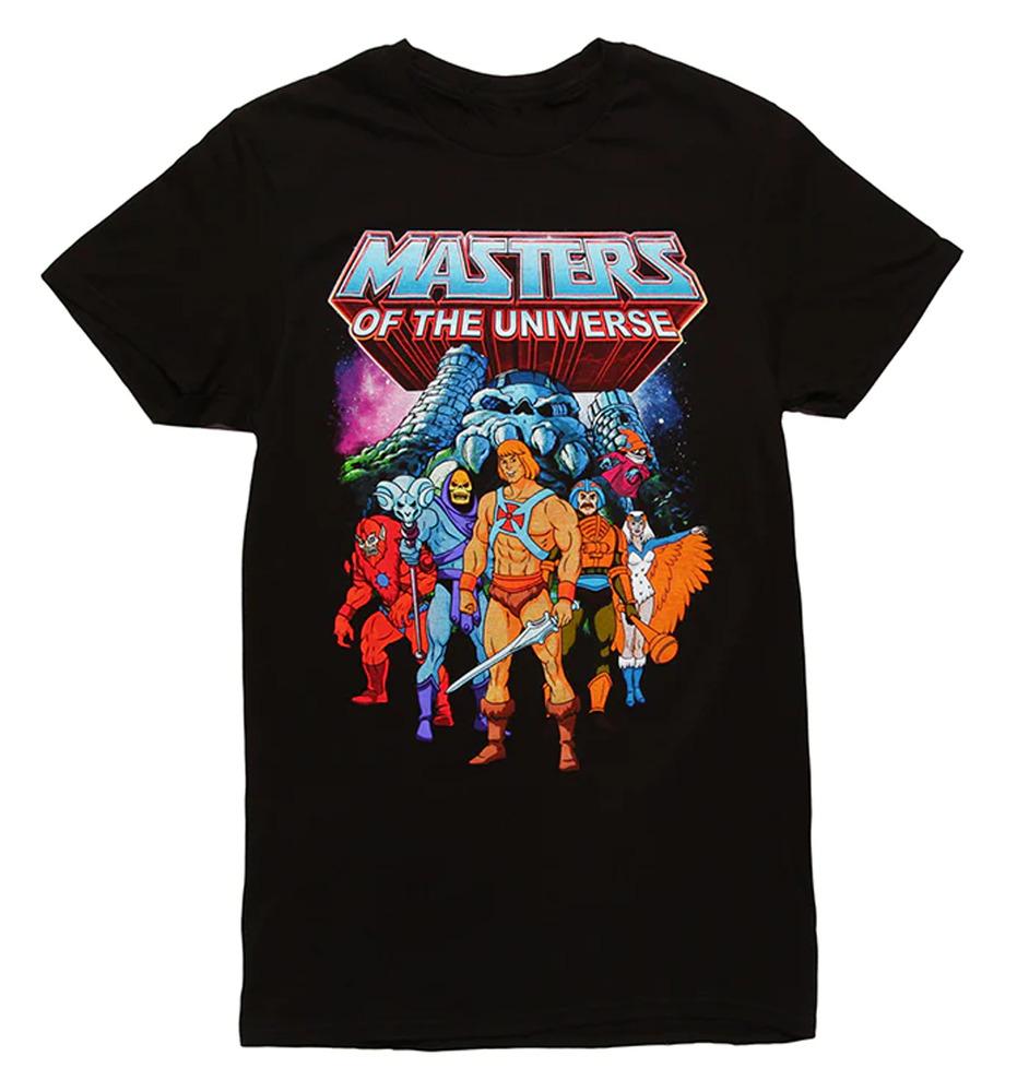 NEUES Masters Of The Universe Poster T-Shirt Schwarz Unisex S bis 5XL JJ3558 Unisex T-Shirt L