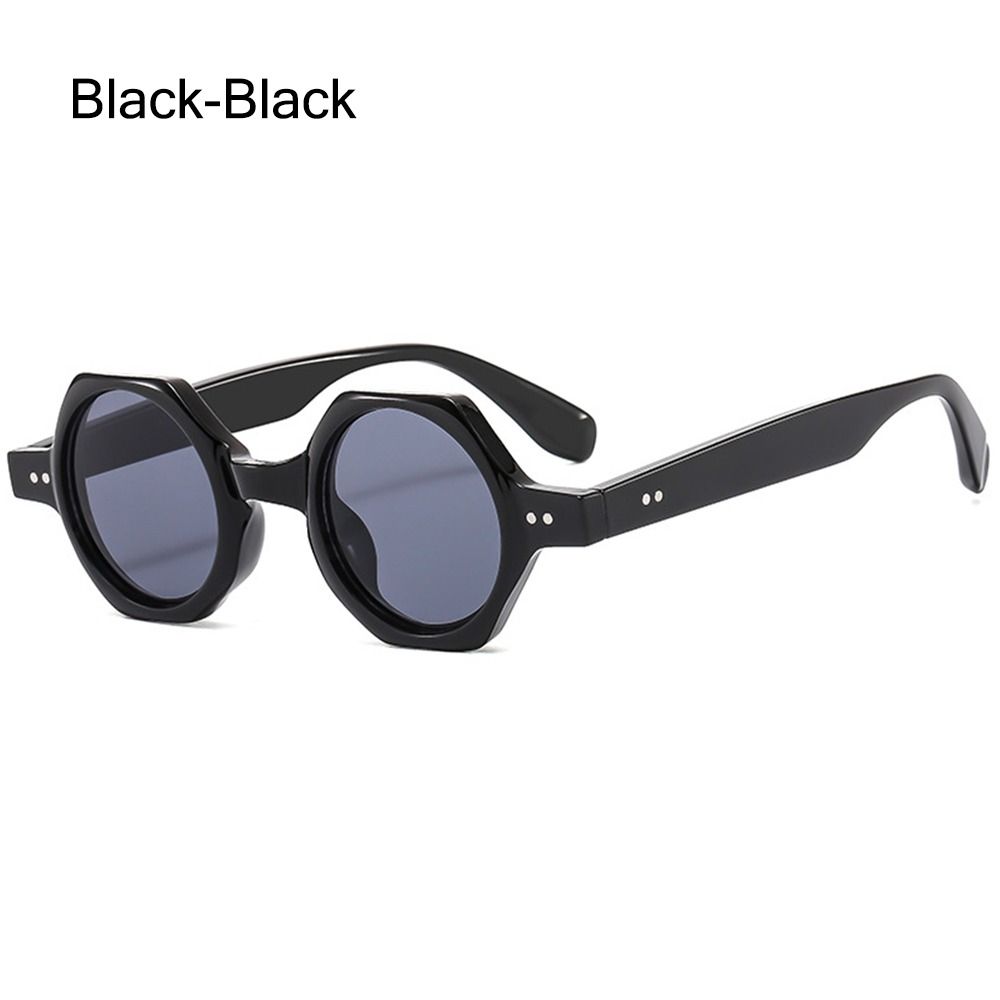 Modische UV400 Schutz Polygon Quadrat Sonnenbrille Bonbonfarbe Coole Herren Sonnenbrille Hip Hop Fahrbrille für Damen & Herren