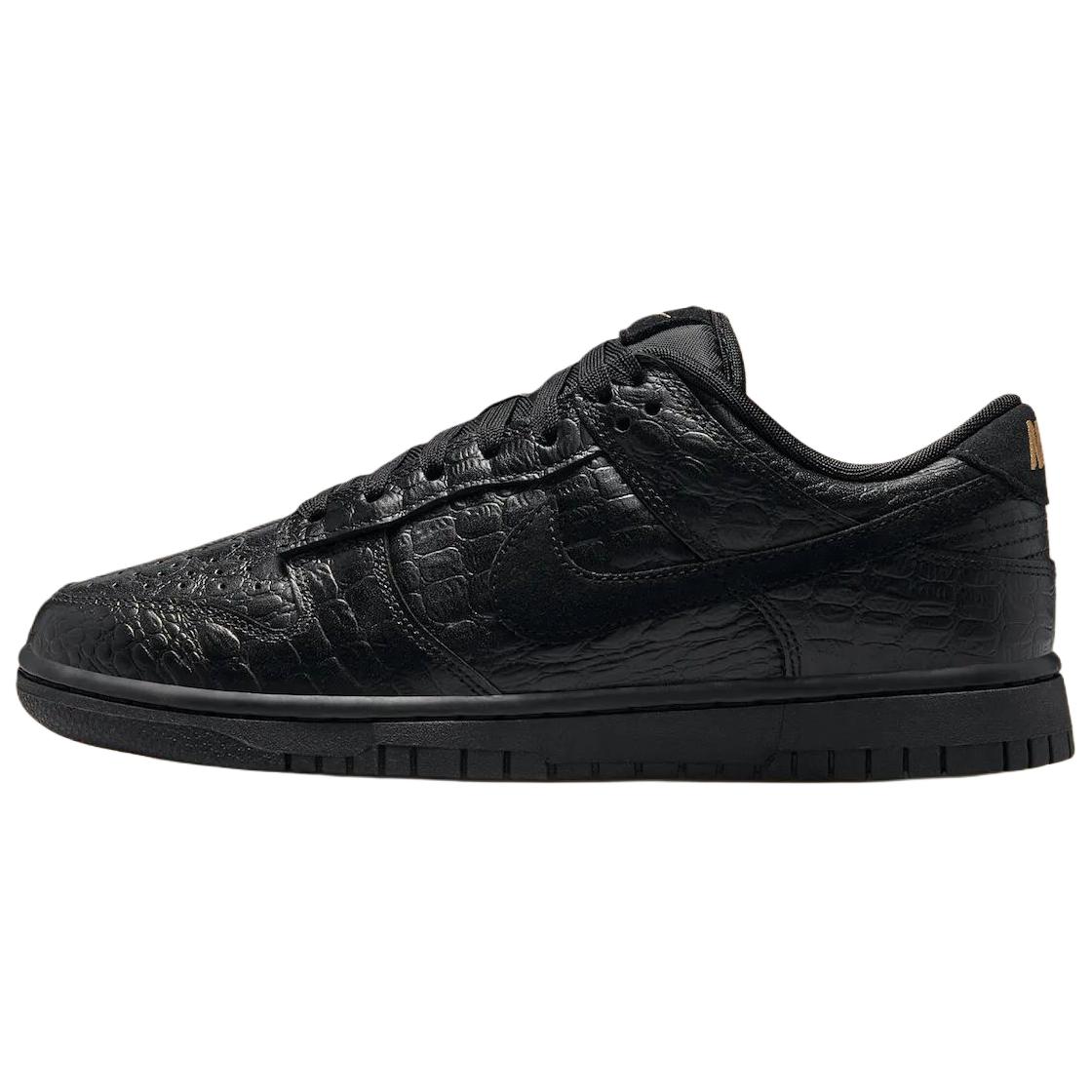 Nike Dunk Low Schwarz/Metallic Gold/Off Noir/Schwarz Damen Sneaker HV4388-001 40