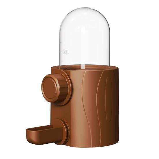 250ml Automatischer Vögel Wassertränke Stumpfförmig Papagei Wasserspender Sittich Käfig Hängend A