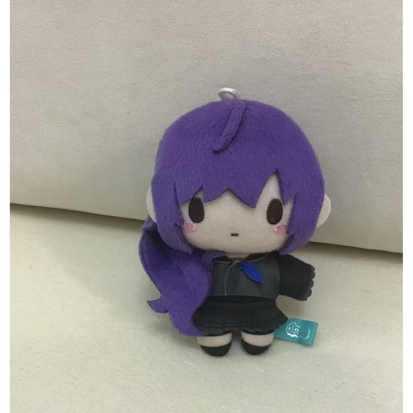 10cm Anime Asahina Mafuyu Plüschtier Stoffpuppe Spielzeug Mfy Plüsch Rucksack Anhänger Schlüsselanhänger Kawaii Puppe Geburtstags-Weihnachtsgeschenke blue