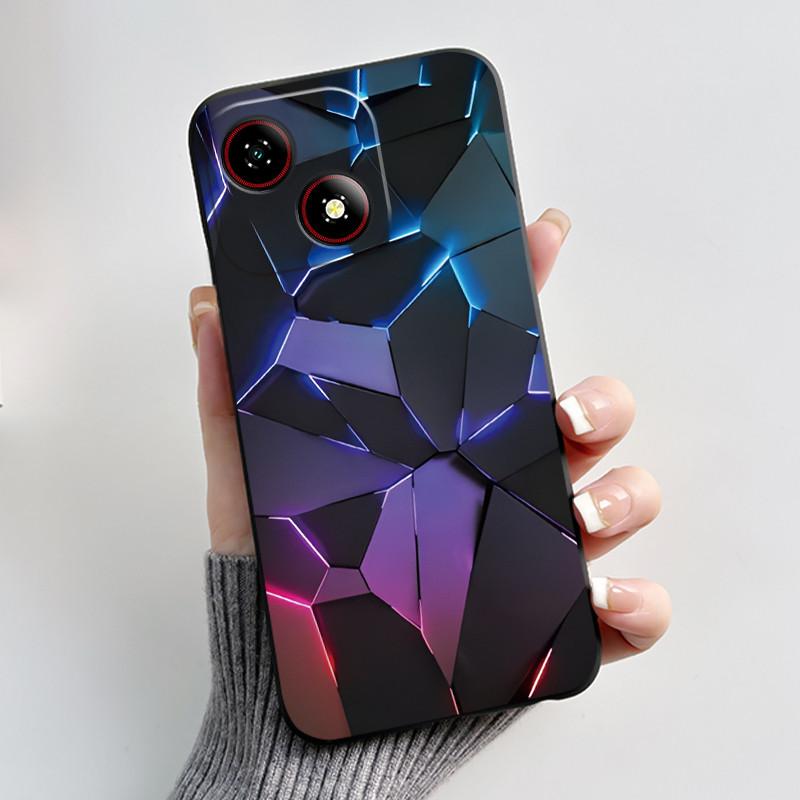 Für ZTE Blade A35e Hülle Luxuriös Niedlich Cool Jungen Mädchen Weich Matt Silikon Rückseite Für ZTE Blade A35e Handy Tasche Hülle BladeA35e ZTE Blade A35e