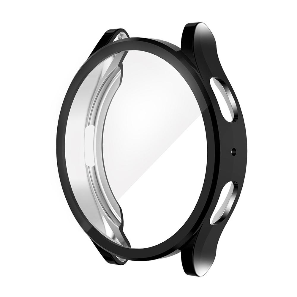 Hülle für Samsung Galaxy Watch 6 40mm 44mm Displayschutz Weiche TPU Rundum-Schutzhülle für Watch 6 Classic 47mm 43mm Watch4 Watch5 Pro 45mm Galaxy Watch 5 Pro 45mm schwarz