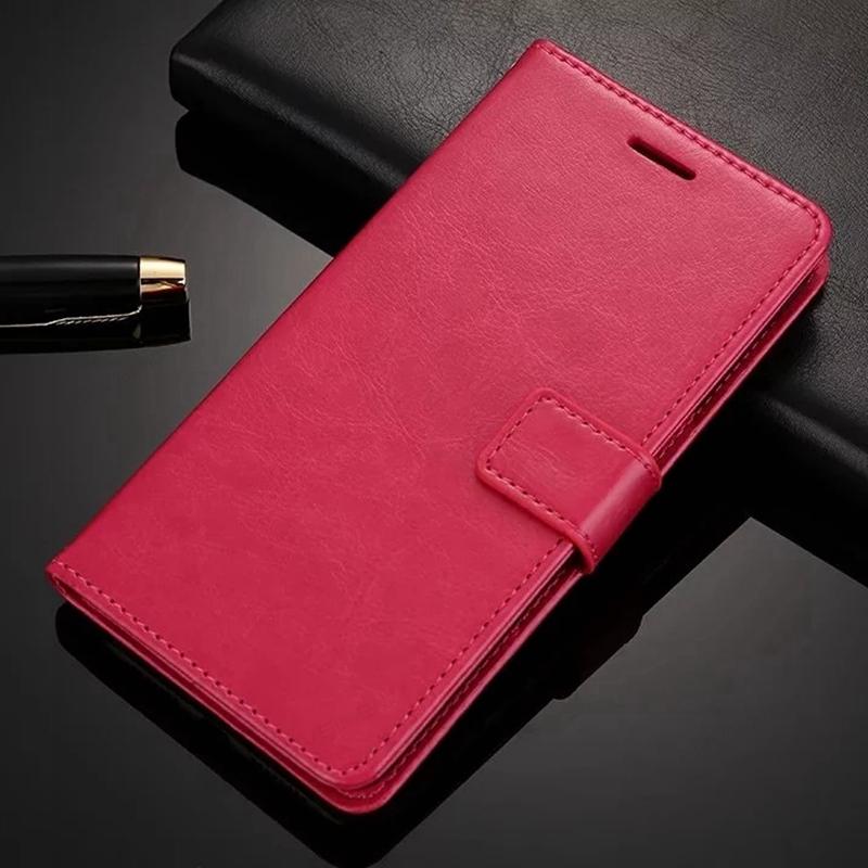 Klassischer Buchstil Stand Flip Wallet Leder Handyhülle Kartenfach für Samsung Galaxy A05 A15 A25 A35 A55 A24 A34 A54 5G A53 5G Redmi Note 13 Pro RedMi Note 12 rosa