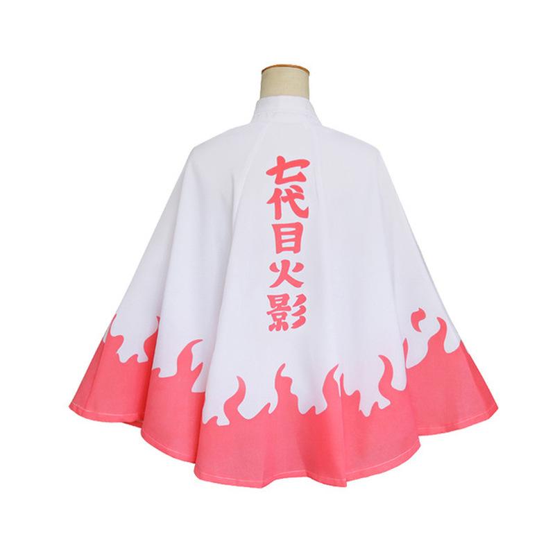 Namikaze Minato Cosplay von Cartoon-Kostümen 4. Hokage-Umhang Uzumaki Cartoon Cape Cosplay-Kostüm-Outfit XL
