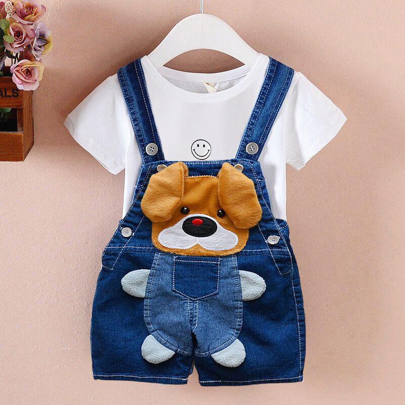 Kinderbekleidung Kinderhosen Baby Kinderoverall Jeans Baby Sommershorts 90