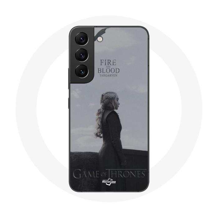 Hülle für Samsung Galaxy S22 Game of Thrones Staffel 8 Daenerys Targaryen Feuer und Blut Game of Thrones