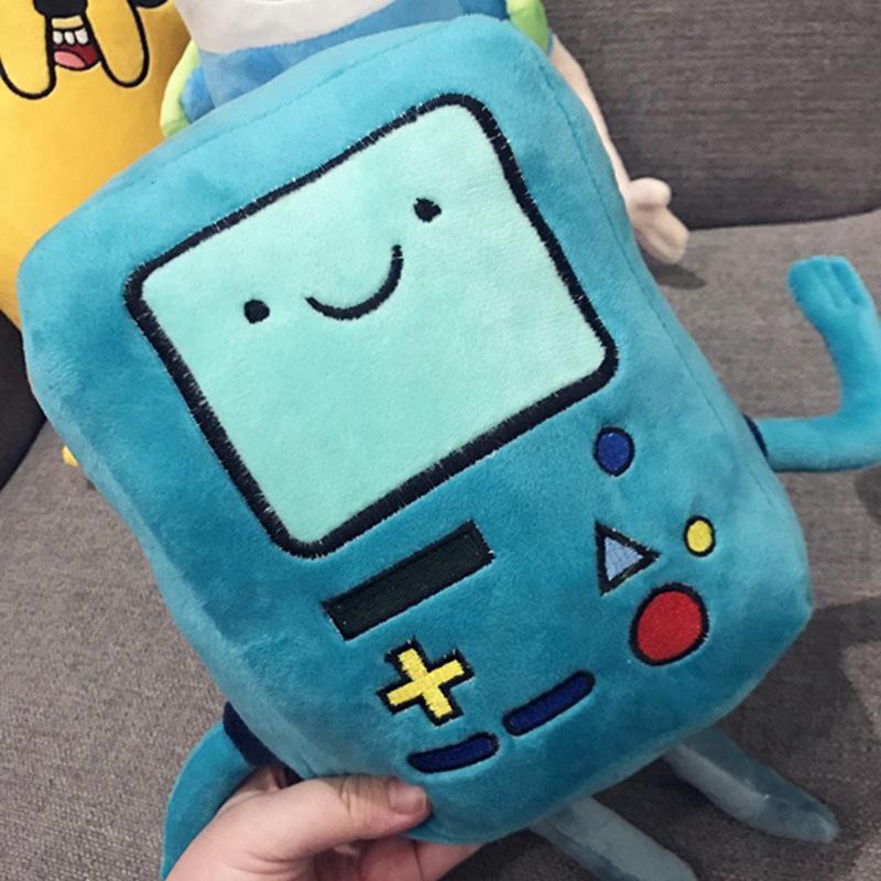 Neue Adventure Time Puppe Kawaii Abao Spielekonsole Kreatives Plüsch-Münzfach Spielzeug Kinder Geburtstags-Weihnachtsgeschenk white