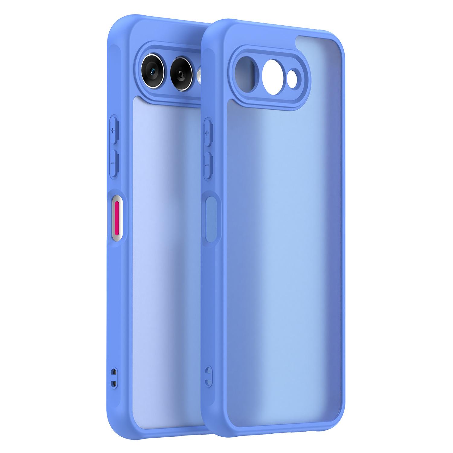 T-Mobile REVVL 8/T Phone 3 Handyhülle, Matte stoßfeste Handyhülle Cover für T-Mobile REVVL 8/T Phone 3 T-Mobile REVVL 8/T Phone 3 hellblaue